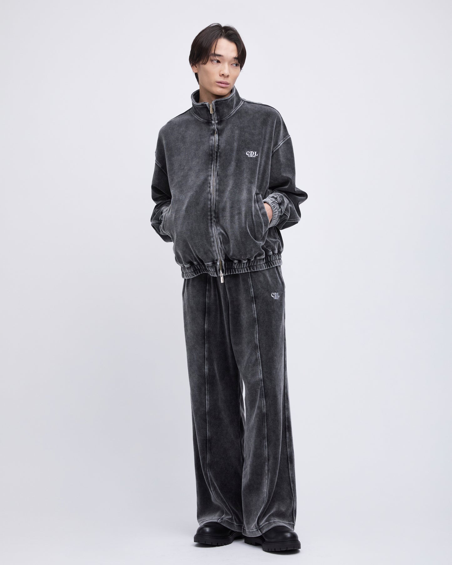 CDL Velour Track Jacket