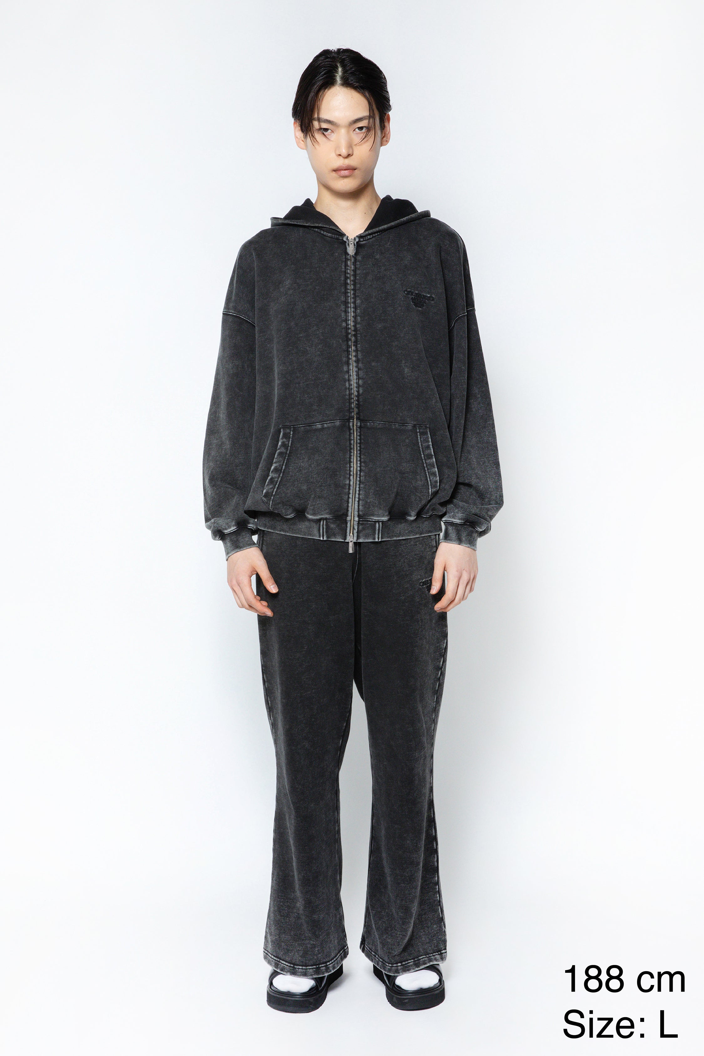 トップス CDL TOKYOAcid Wash Zip Hoodie CDL Acid Wash Zip Hoodie – CDL TOKYO