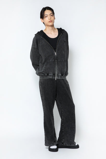 CDL Acid Wash Zip Hoodie