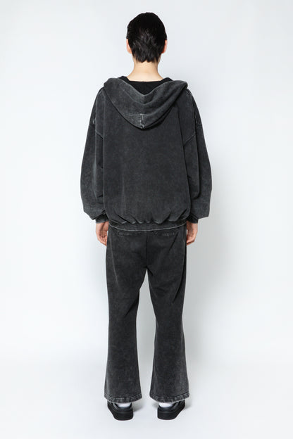 CDL Acid Wash Zip Hoodie