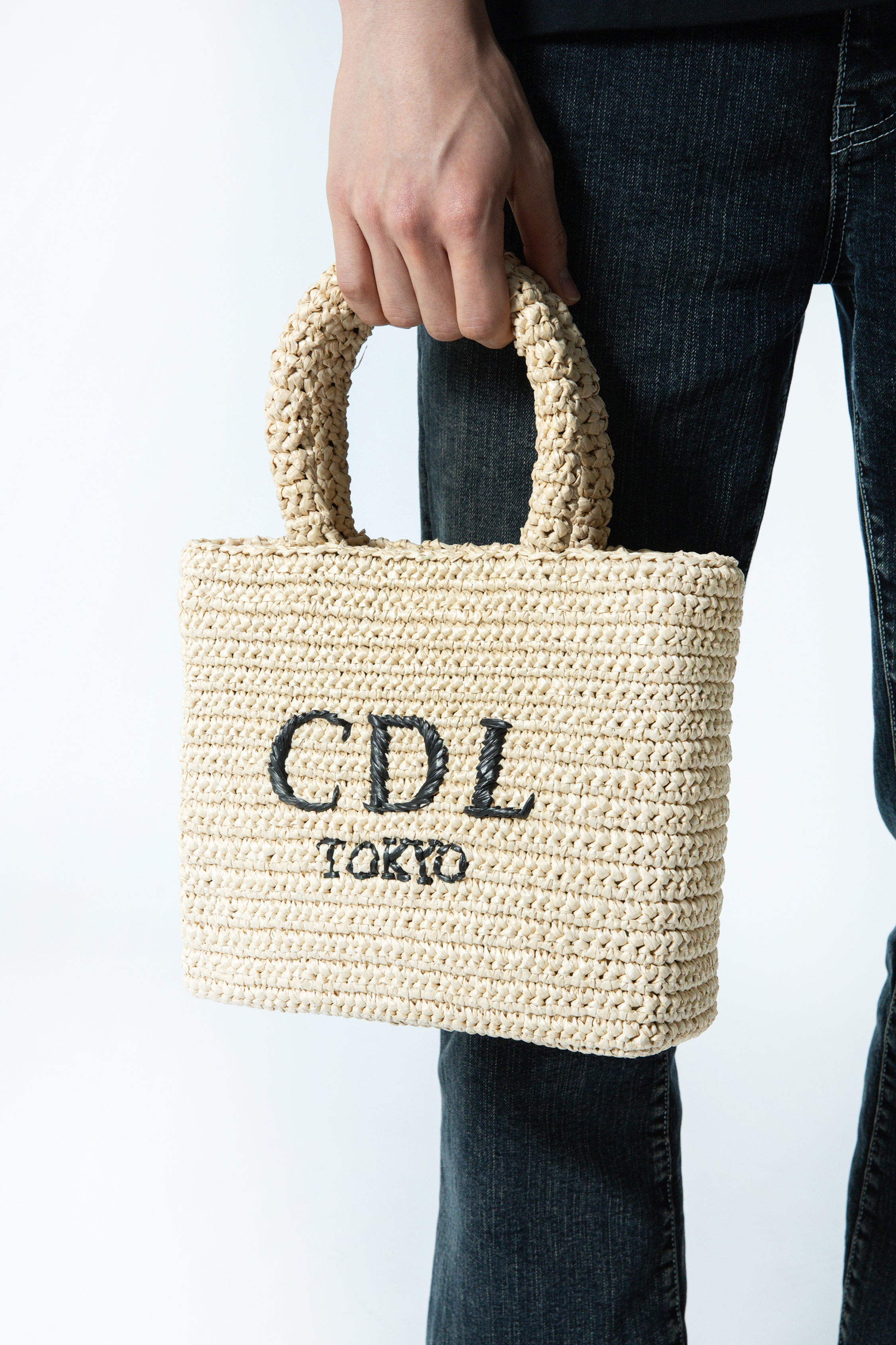 CDL TOKYO Hand Stitched Mini Basket ベージュ 3_05c45e53-da1d-4831-bad9-