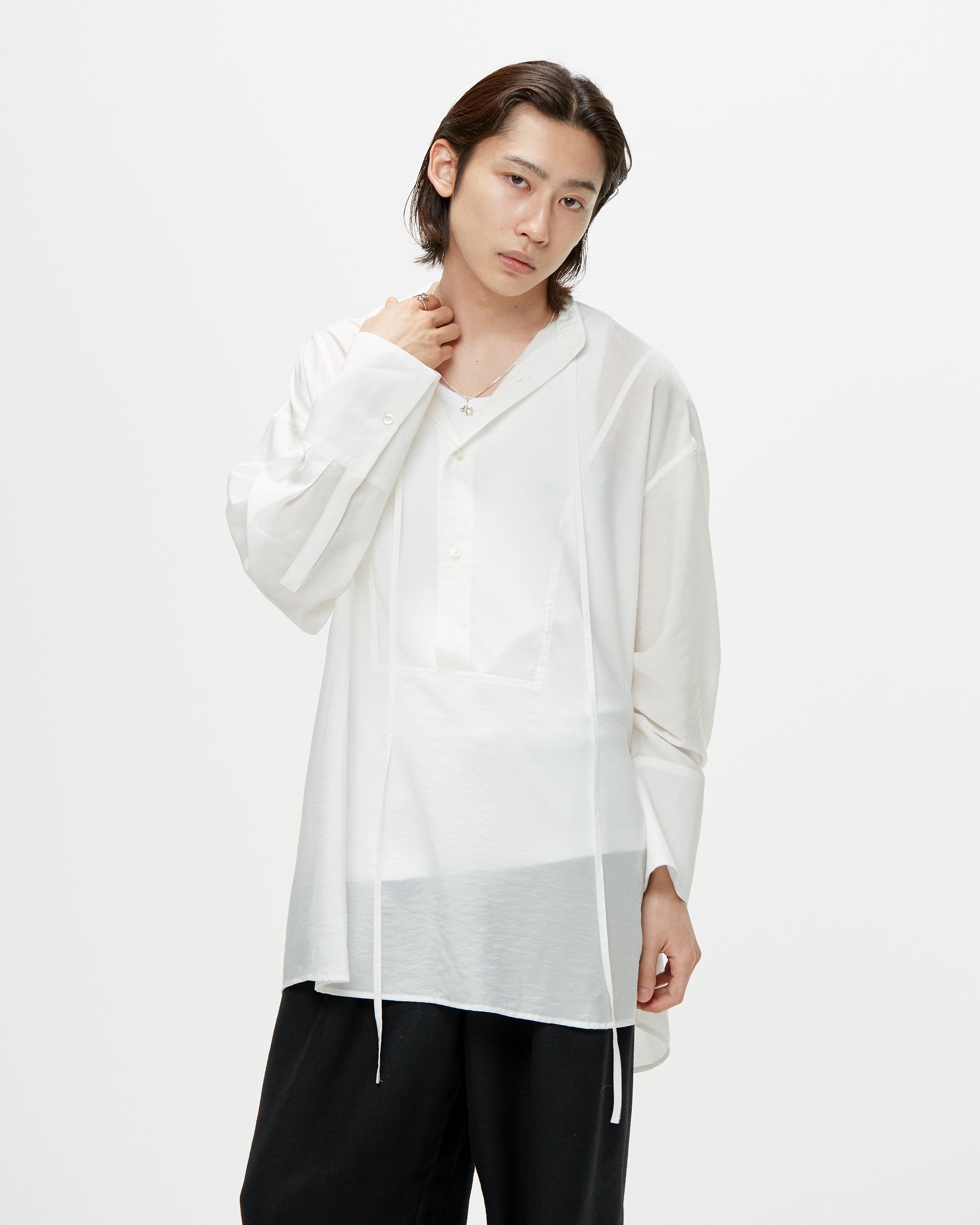 PRE-ORDER] CDL Band Collar Shirt – CDL TOKYO