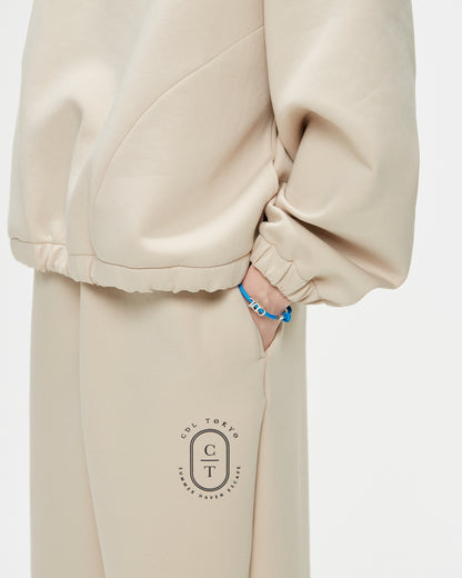 CDL Wide-Leg Jogger Pants