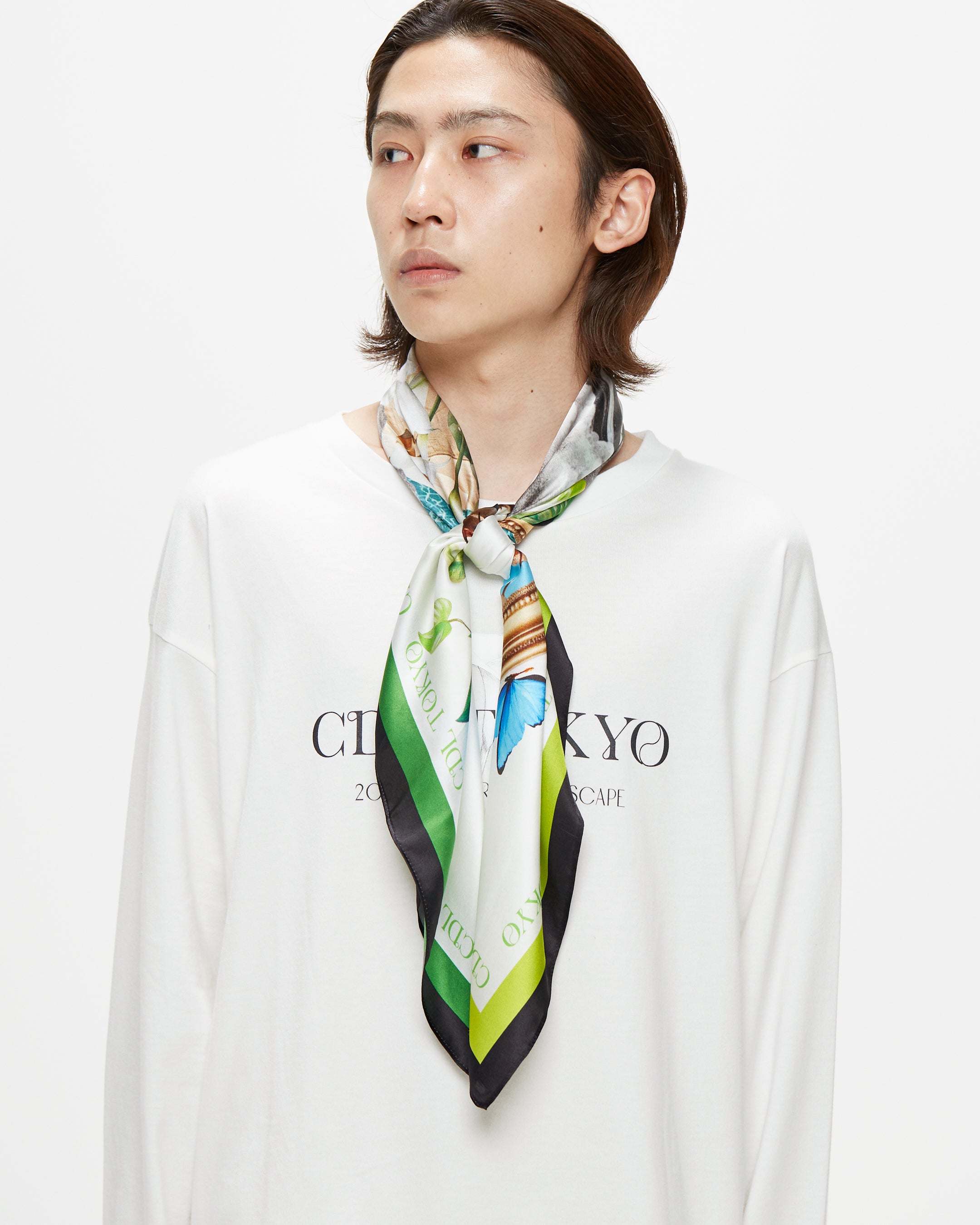 PRE-ORDER] CDL Graphic Silk Scarf – CDL TOKYO