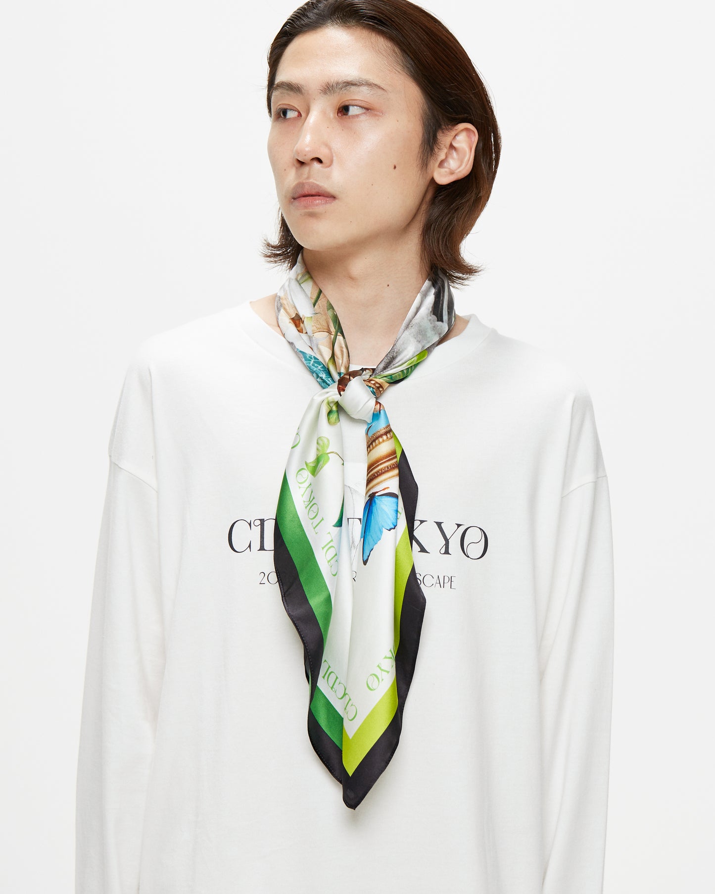 [PRE-ORDER] CDL Graphic Silk Scarf