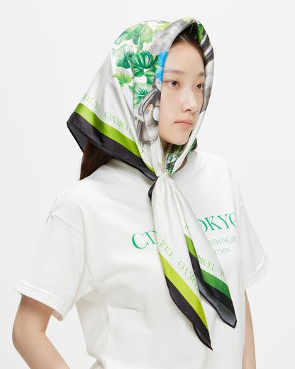 [PRE-ORDER] CDL Graphic Silk Scarf