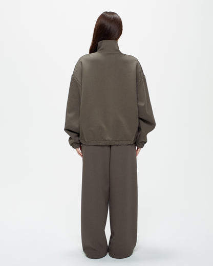 CDL Wide-Leg Jogger Pants