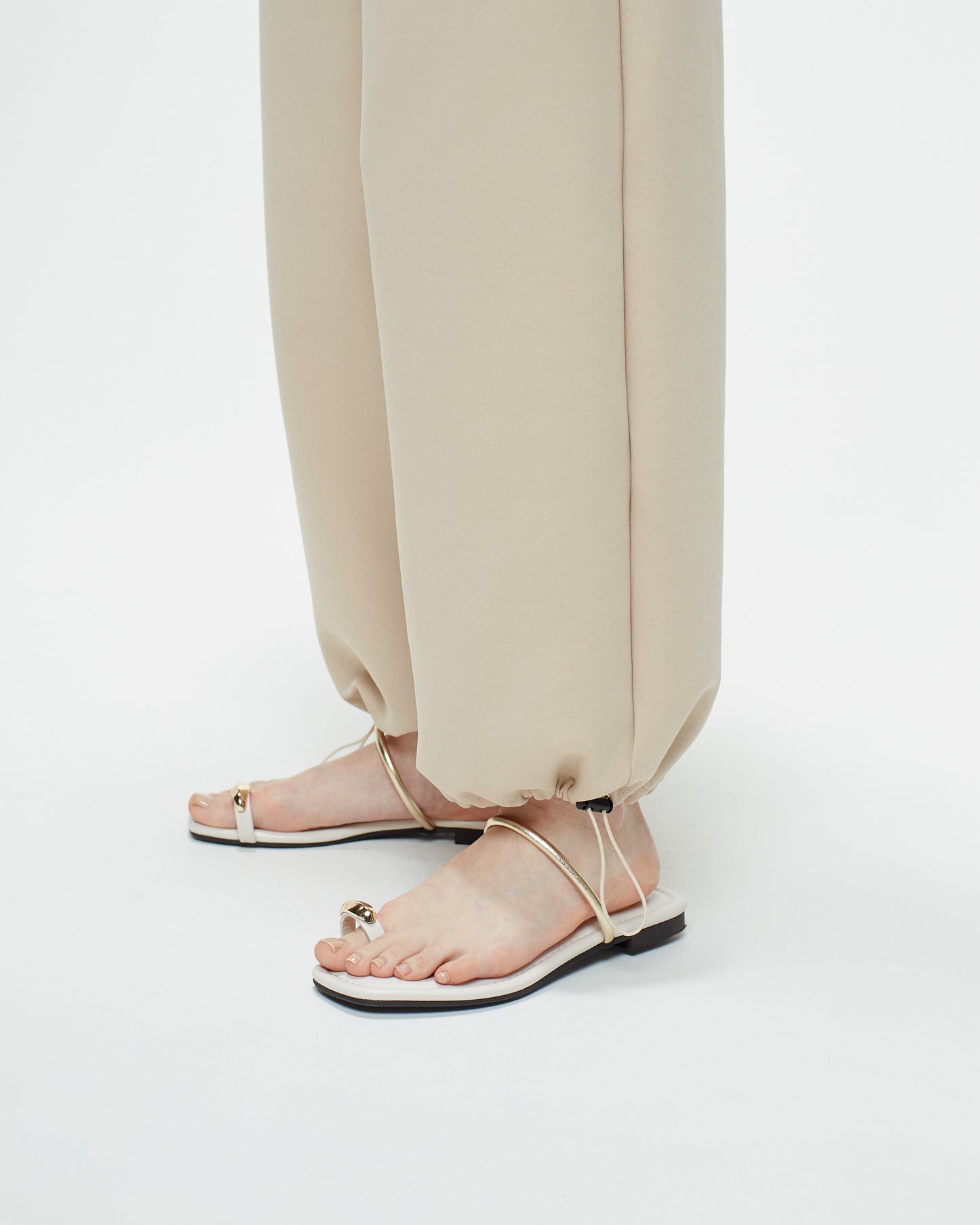 CDL Wide-Leg Jogger Pants