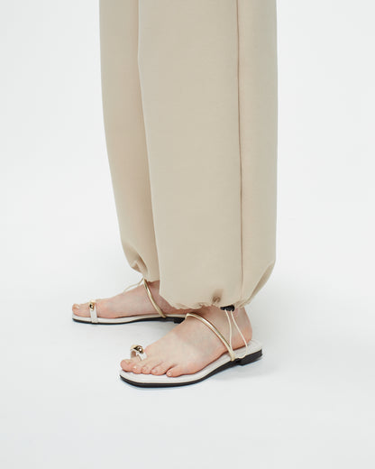 CDL Wide-Leg Jogger Pants