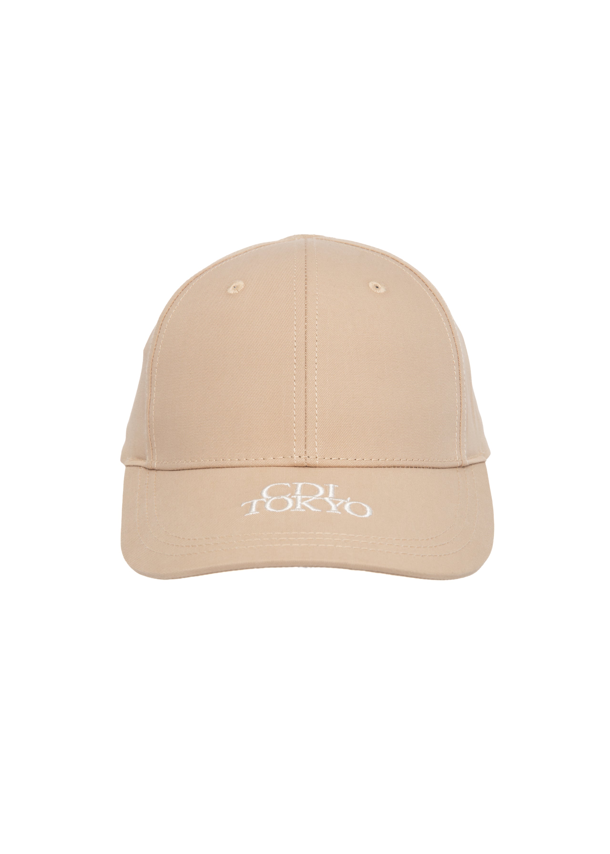 帽子 CDL Embroidery Logo Cap Beige cdltokyo CDL Embroidery Logo Cap Beige cdltokyo（Custom 100% Cotton
