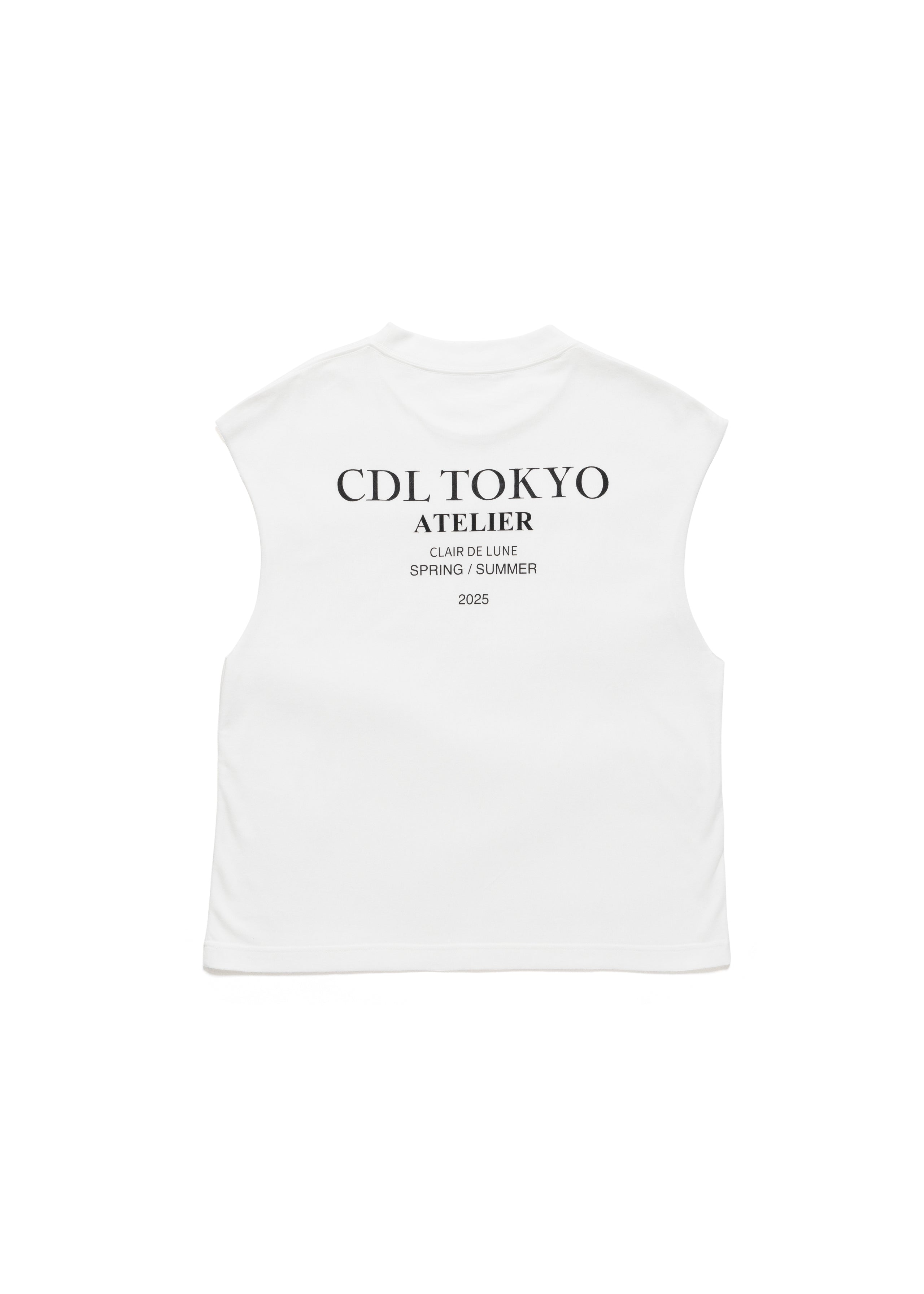 CDL TOKYO Atelier Sleeveless Teeノースリーブ PRE-ORDER] CDL Atelier Sleeveless Tee – CDL TOKYO