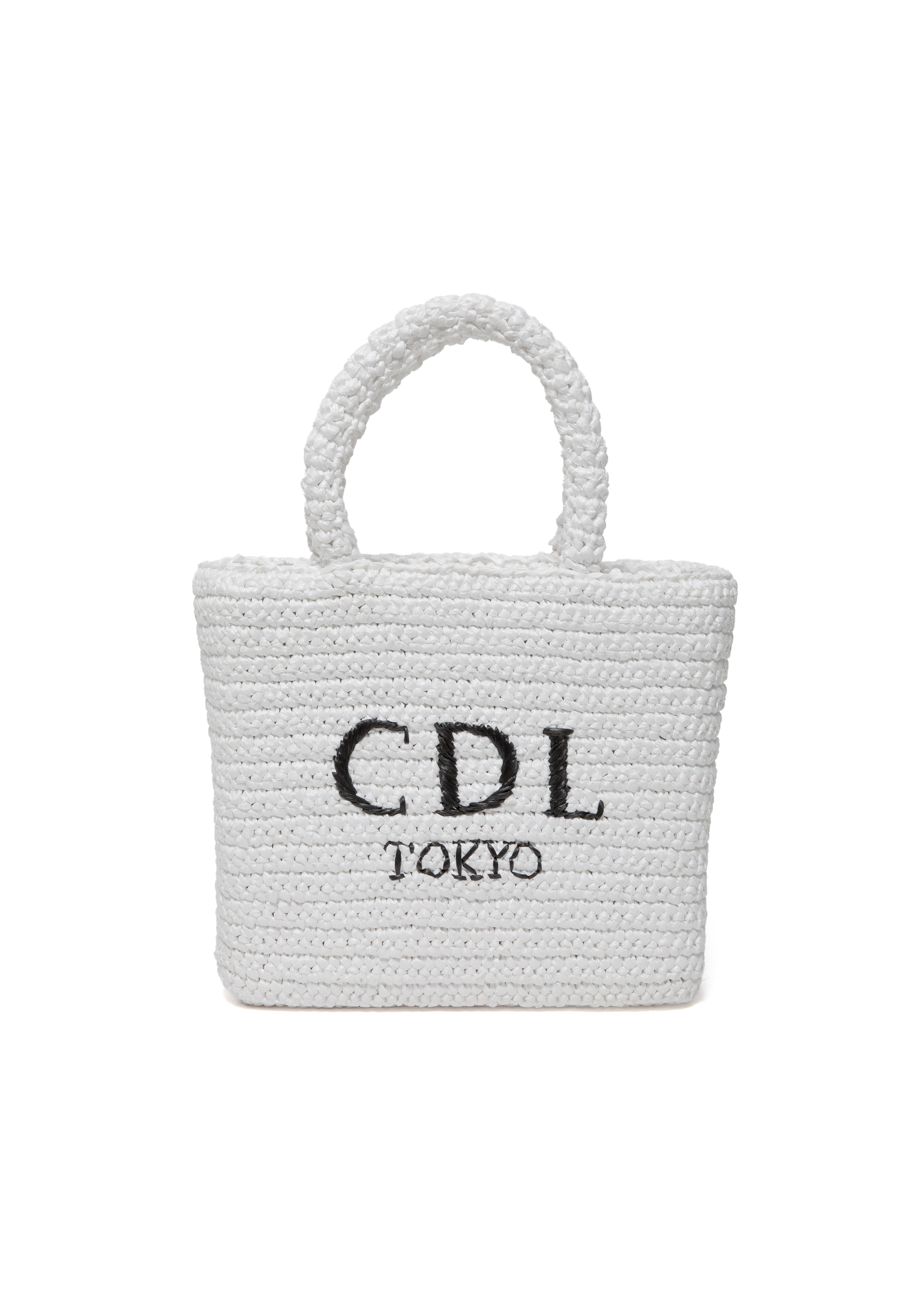バッグ CDL Hand Stitched Mini Basket white CDL Hand Stitched Mini Basket – CDL TOKYO