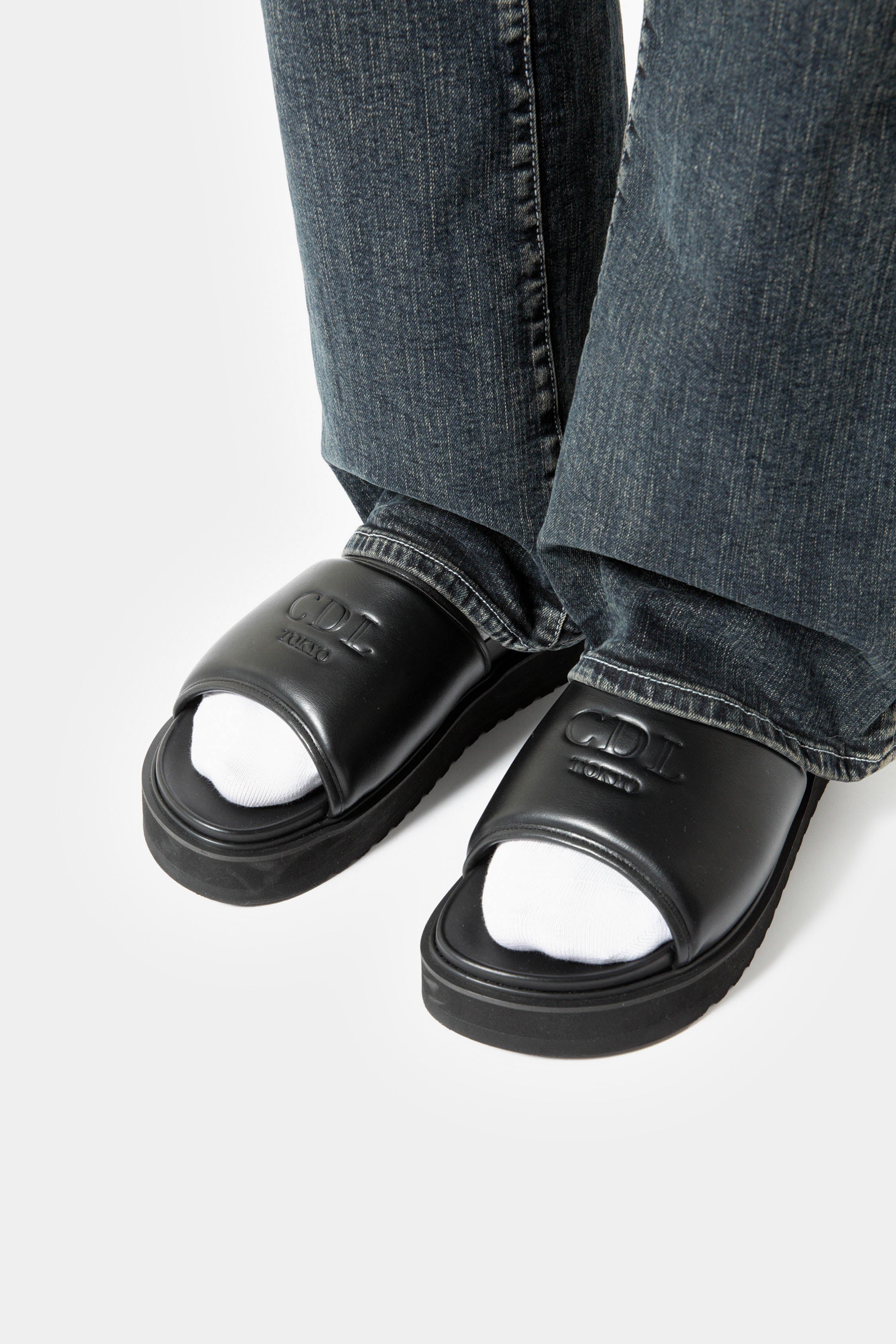 CDL Padded Platform Sandals Mサイズ PRE-ORDER] CDL Padded Platform Sandals – CDL TOKYO