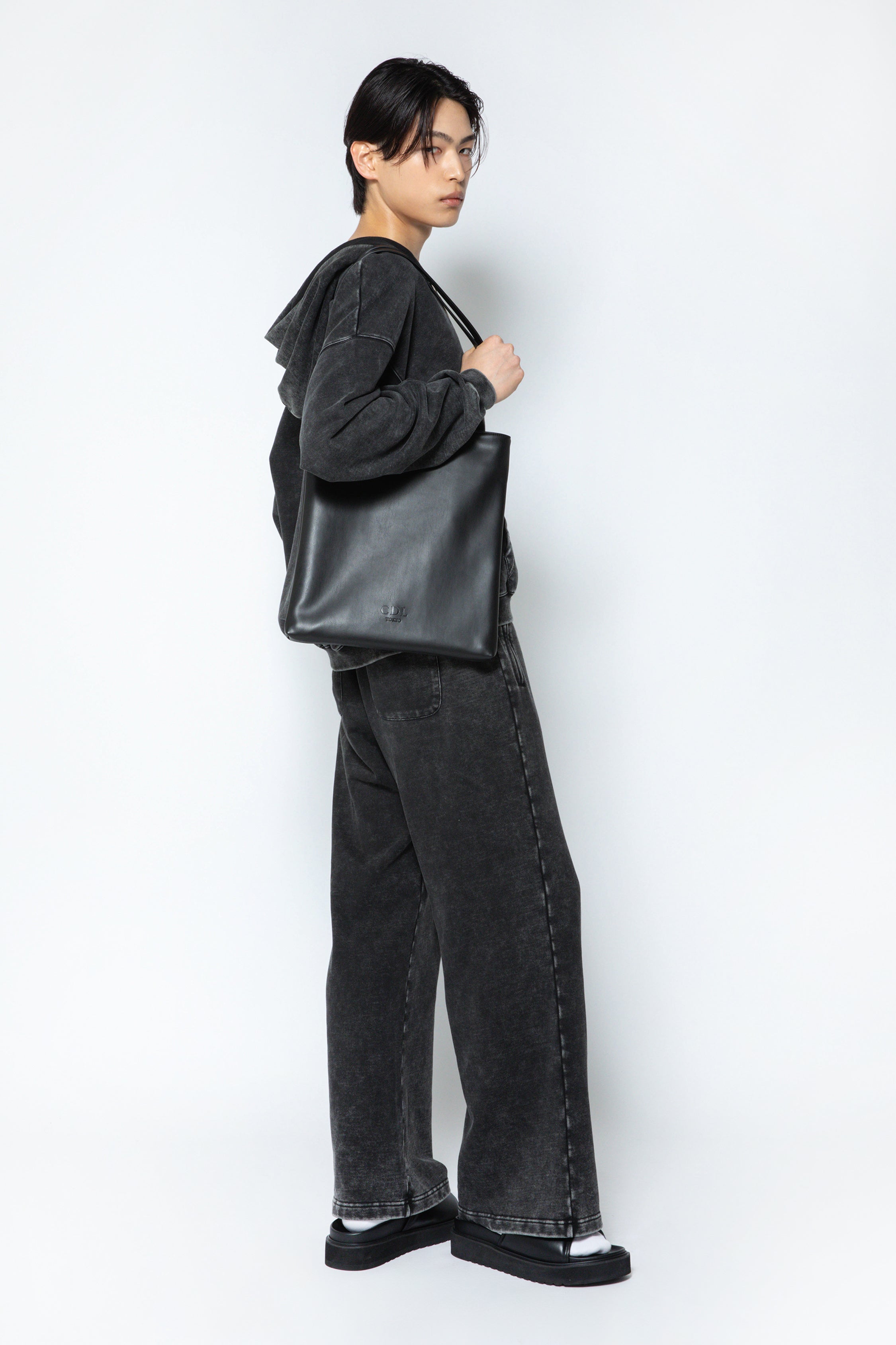 CDLTOKYO トートバッグ 黒 ブラック cdl CDL Slim Tote Bag – CDL TOKYO
