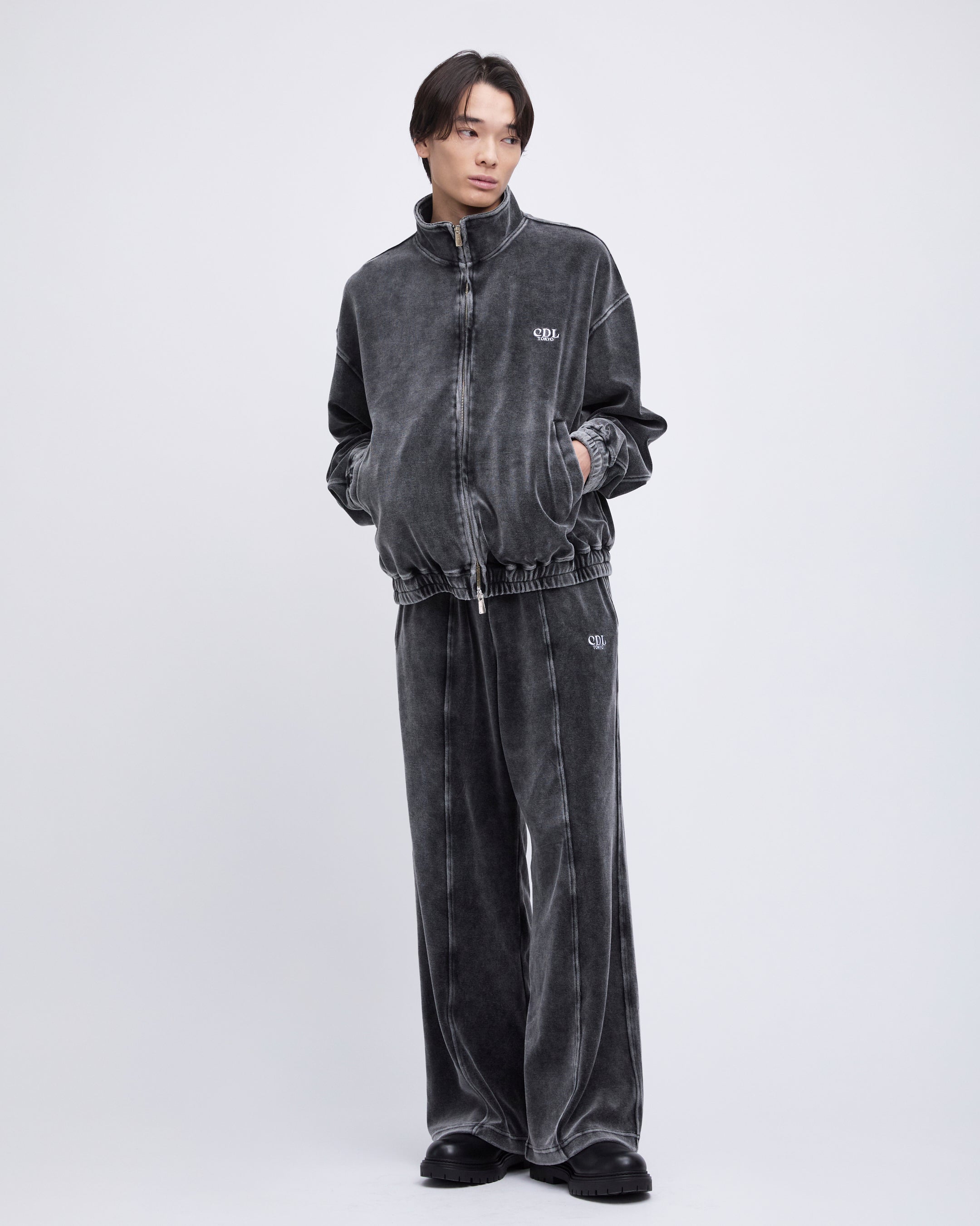 ミュージシャン CDL Velour Track Jacket CDL Velour Track Jacket – CDL TOKYO