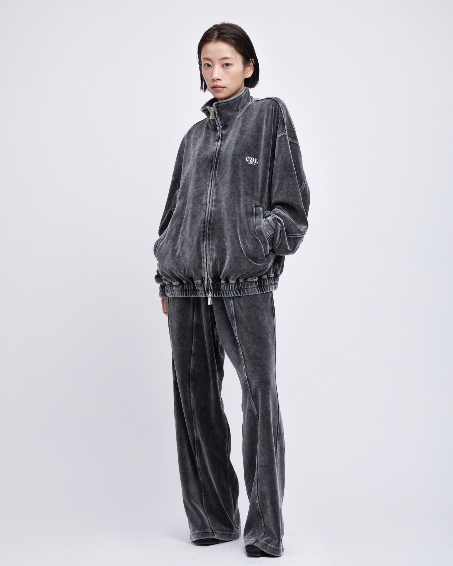 CDL Velour Track Pants