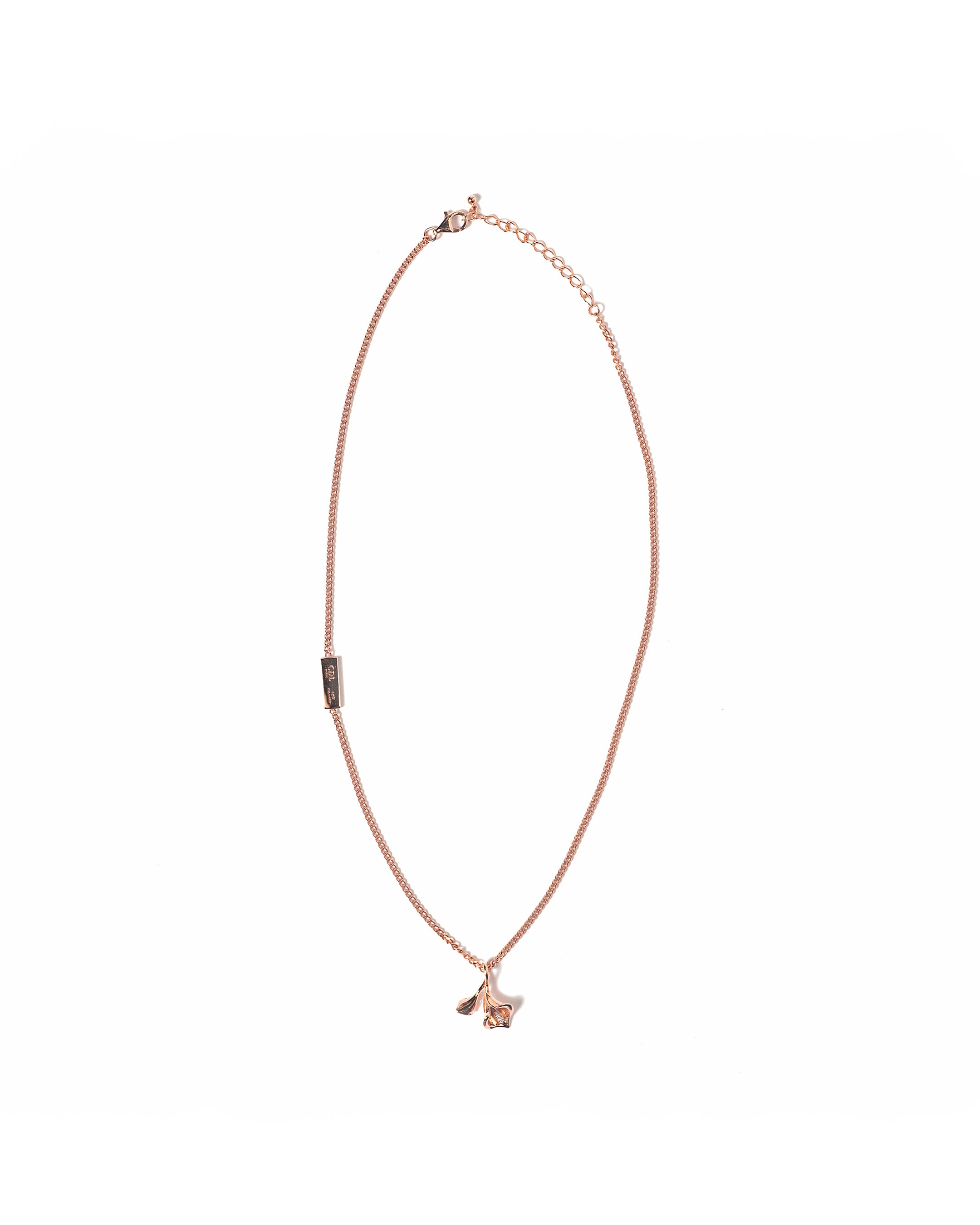 ミュージシャン CDL TOKYO Calla Lily Necklace Rose Gold CDL Calla Lily Necklace – CDL TOKYO
