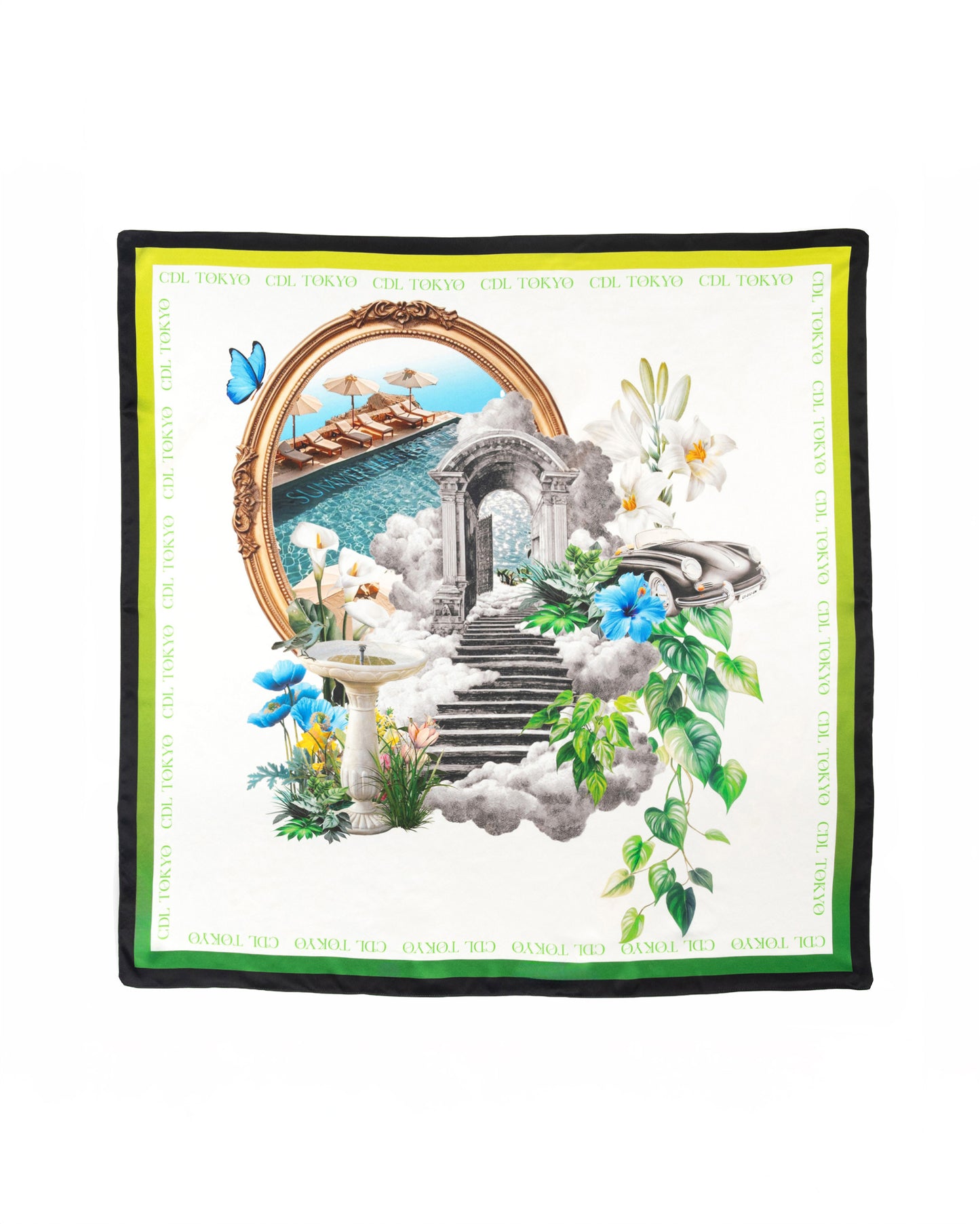 [PRE-ORDER] CDL Graphic Silk Scarf