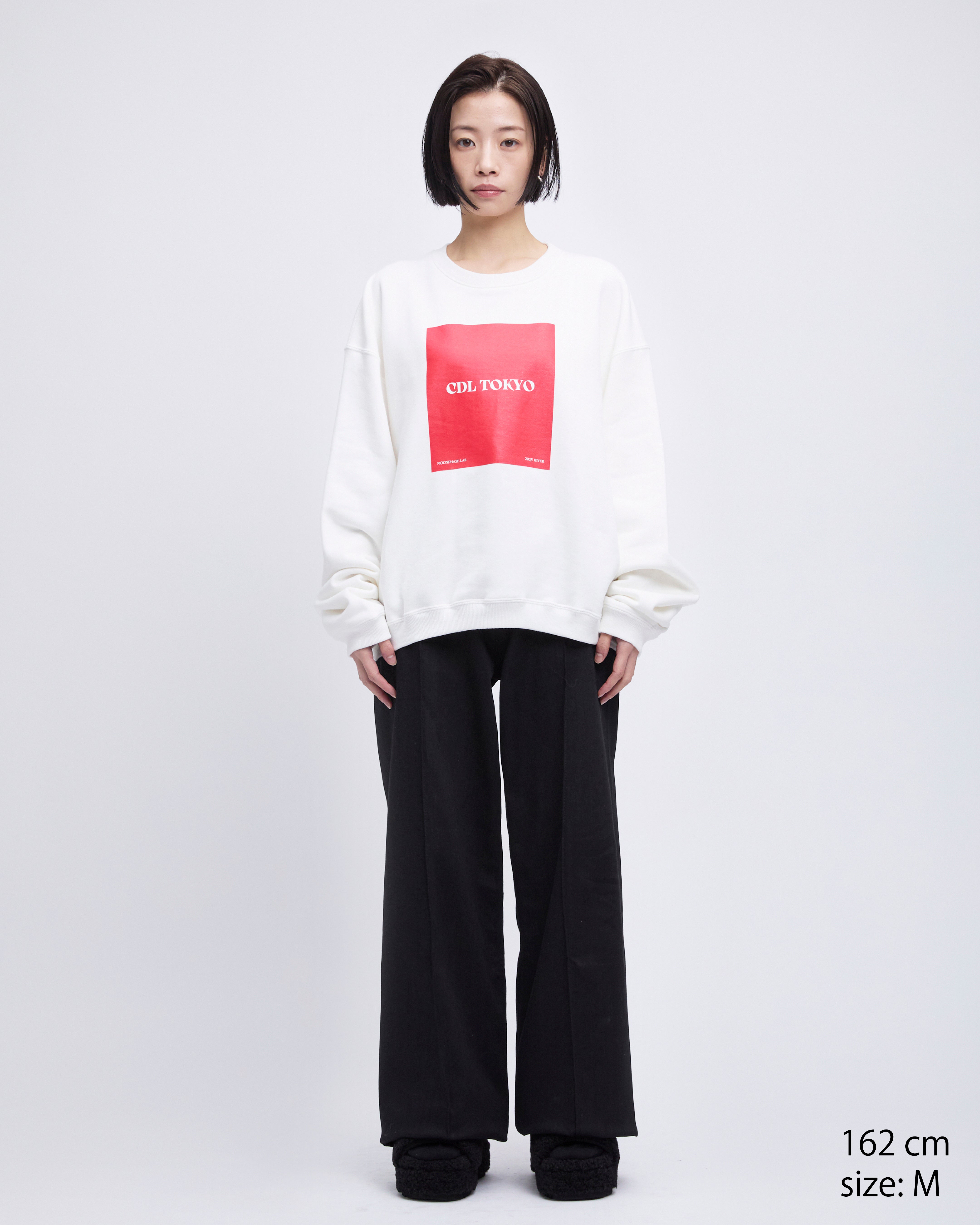 CDL Box Logo Sweatshirt M ホワイト CDL Box Logo Sweatshirt – CDL TOKYO