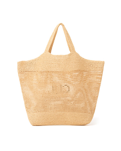 CDL Synthetic Raffia Tote Bag