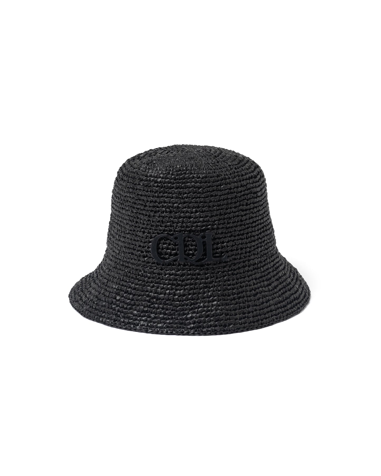 CDL Synthetic Raffia Bucket Hat