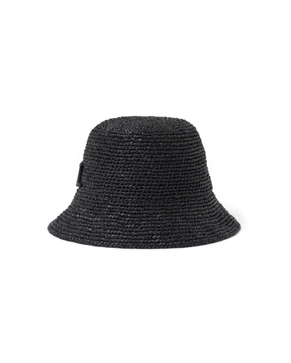 CDL Synthetic Raffia Bucket Hat