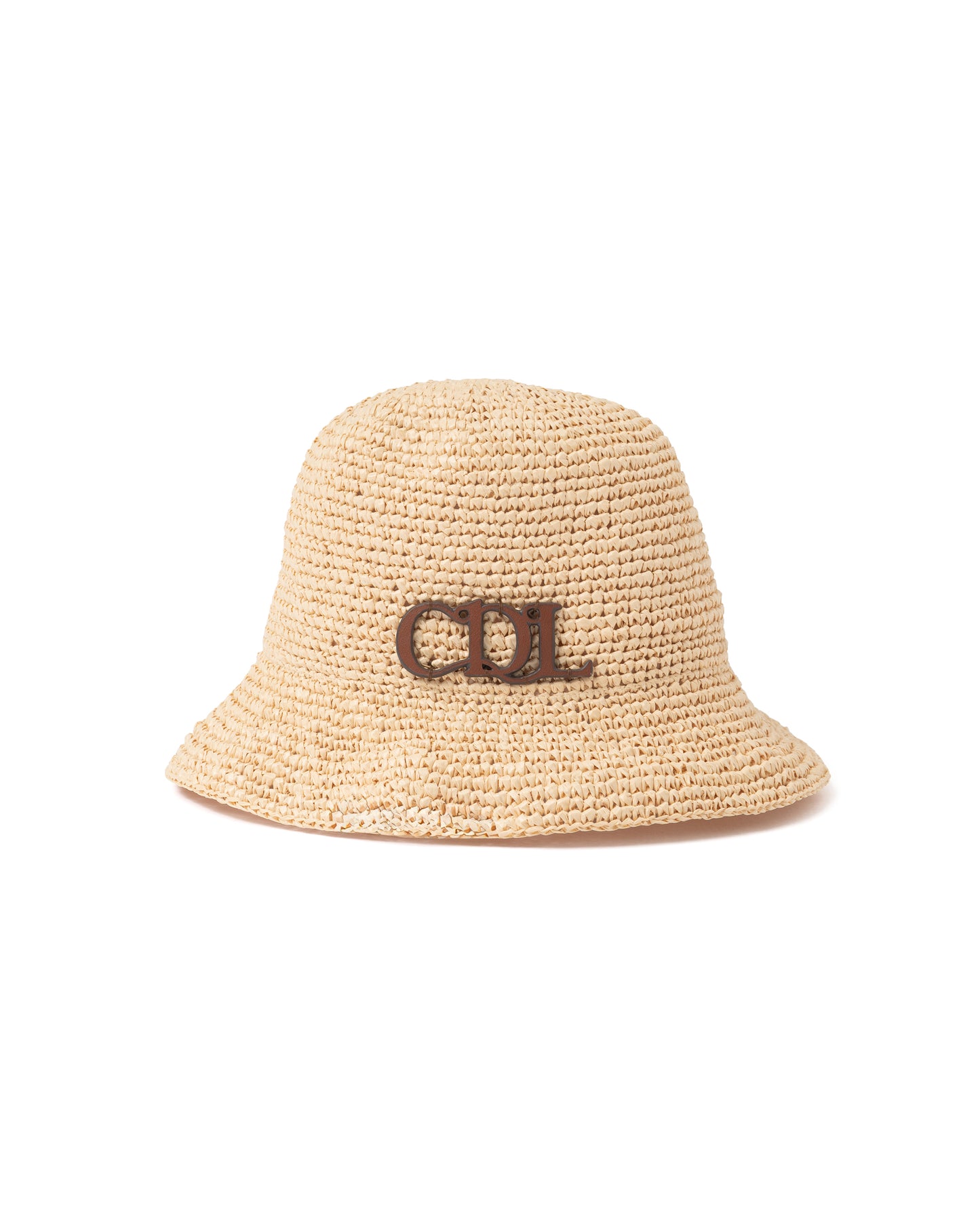 CDL Synthetic Raffia Bucket Hat
