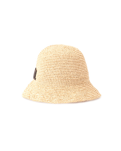 CDL Synthetic Raffia Bucket Hat