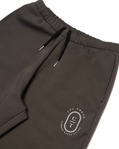 CDL Wide-Leg Jogger Pants
