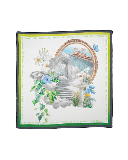 [PRE-ORDER] CDL Graphic Silk Scarf