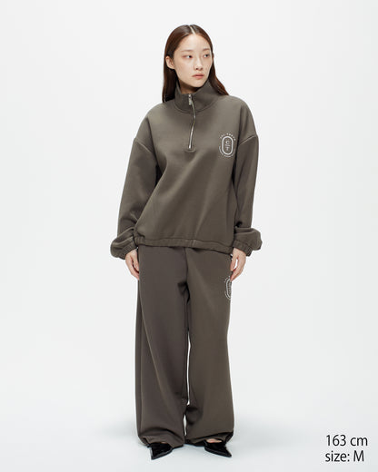 CDL Wide-Leg Jogger Pants